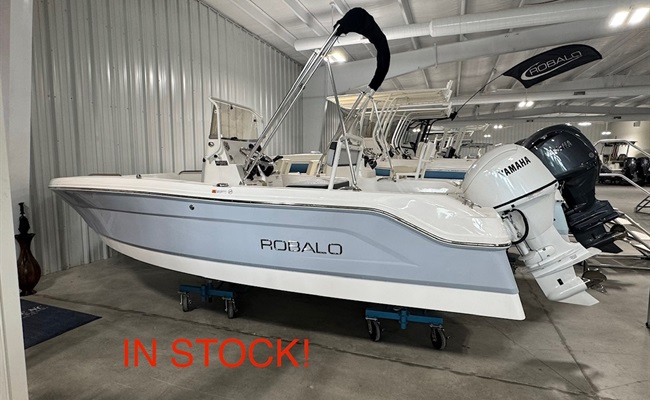 2026 Robalo R160 Alloy Gray/White 